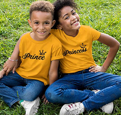 Image of Hangout Hub Sibling Tshirts Prince Princess Set 2