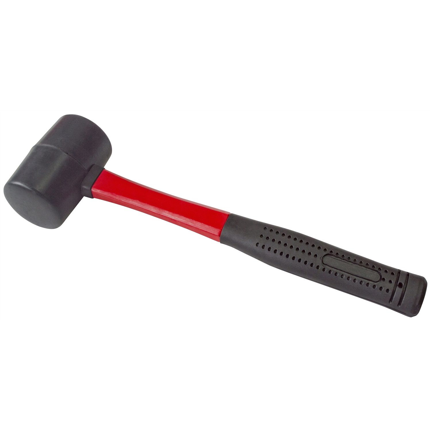 Vivo Black 8Oz Rubber Mallet - Fibreglass Shaft