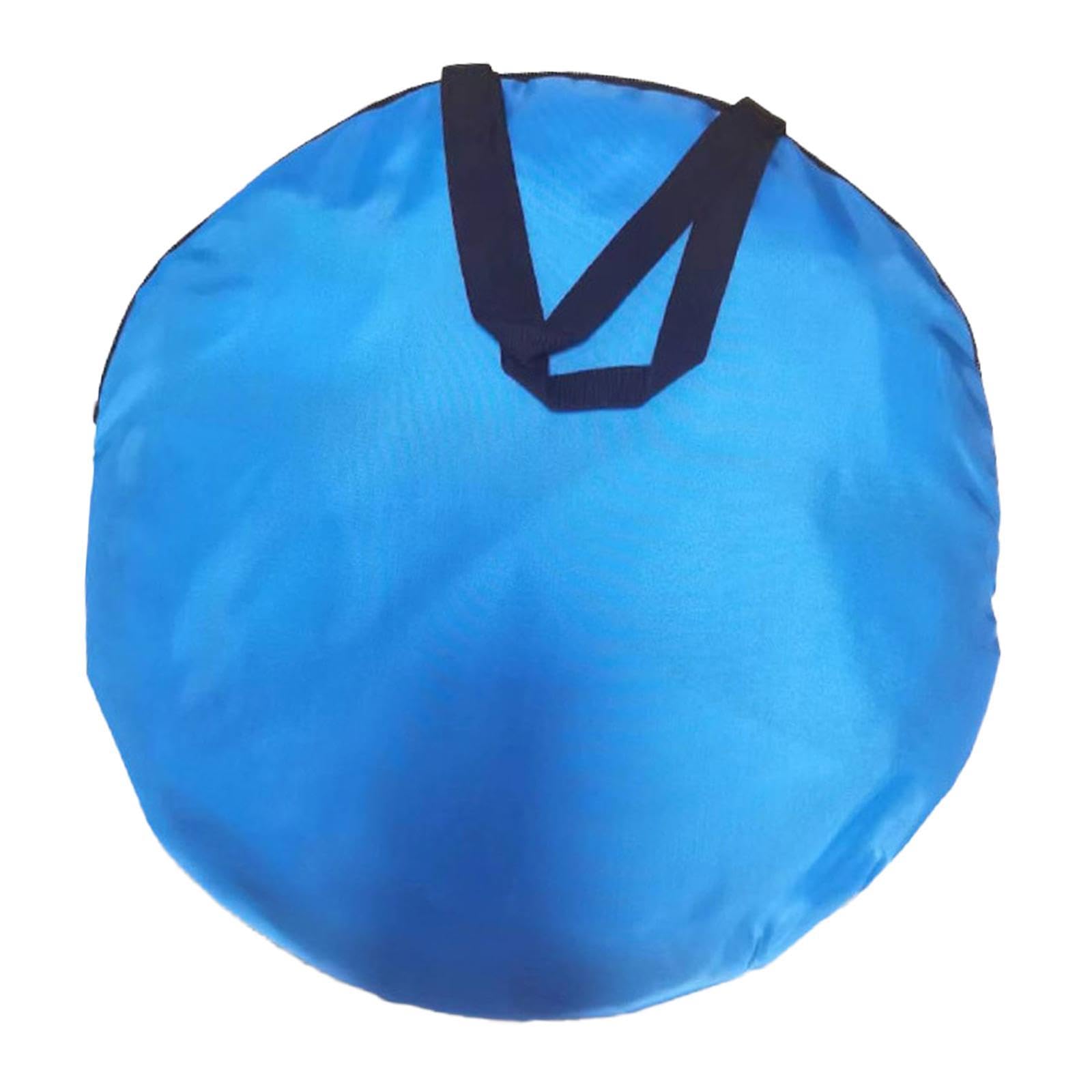 Menolana Wind Sail Kayak Sail Sailboat Yacht Accessory Lightweight Portable Surfboard Easy Setup 108 cm Clear Window Paddle Board Sail, Deep Blue