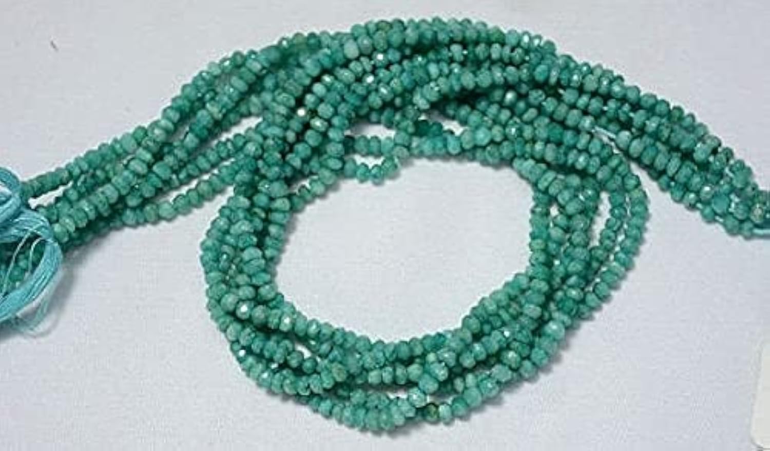 Perles amazonite de 3,5mm pour fabriquer vos bijoux d'été et accessoires bohèmes faits main