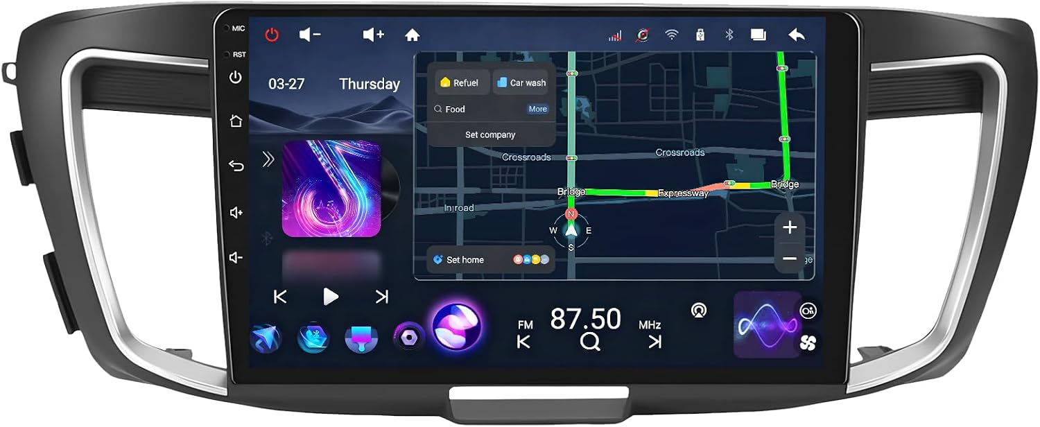 Kakamoden 10.2" Android 13 Car Stereo for Honda Accord (2013–2017) with Wireless CarPlay/Android Auto