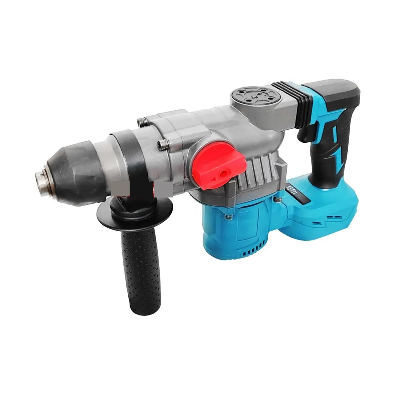 Wiertarka Udarowa 18 V Heavy Duty Młot Obrotowy Bezszczotkowy Akumulatorowy Elektryczny Młot Wiertarka Akumulatorowa Elektronarzędzia Z Akumulatorem Litowym(2 batteries)