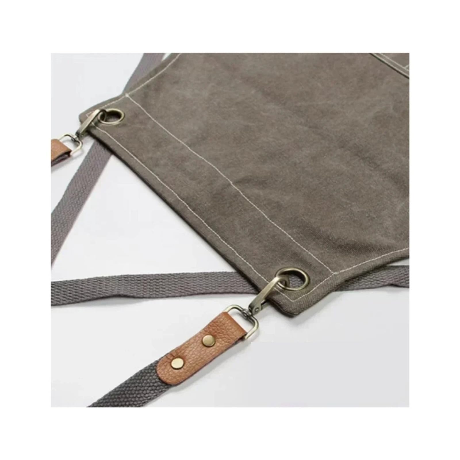 Generico Delantal de cocina Lona Chef Cocina Accesorios Correas for barbacoa Tienda Salón uñas