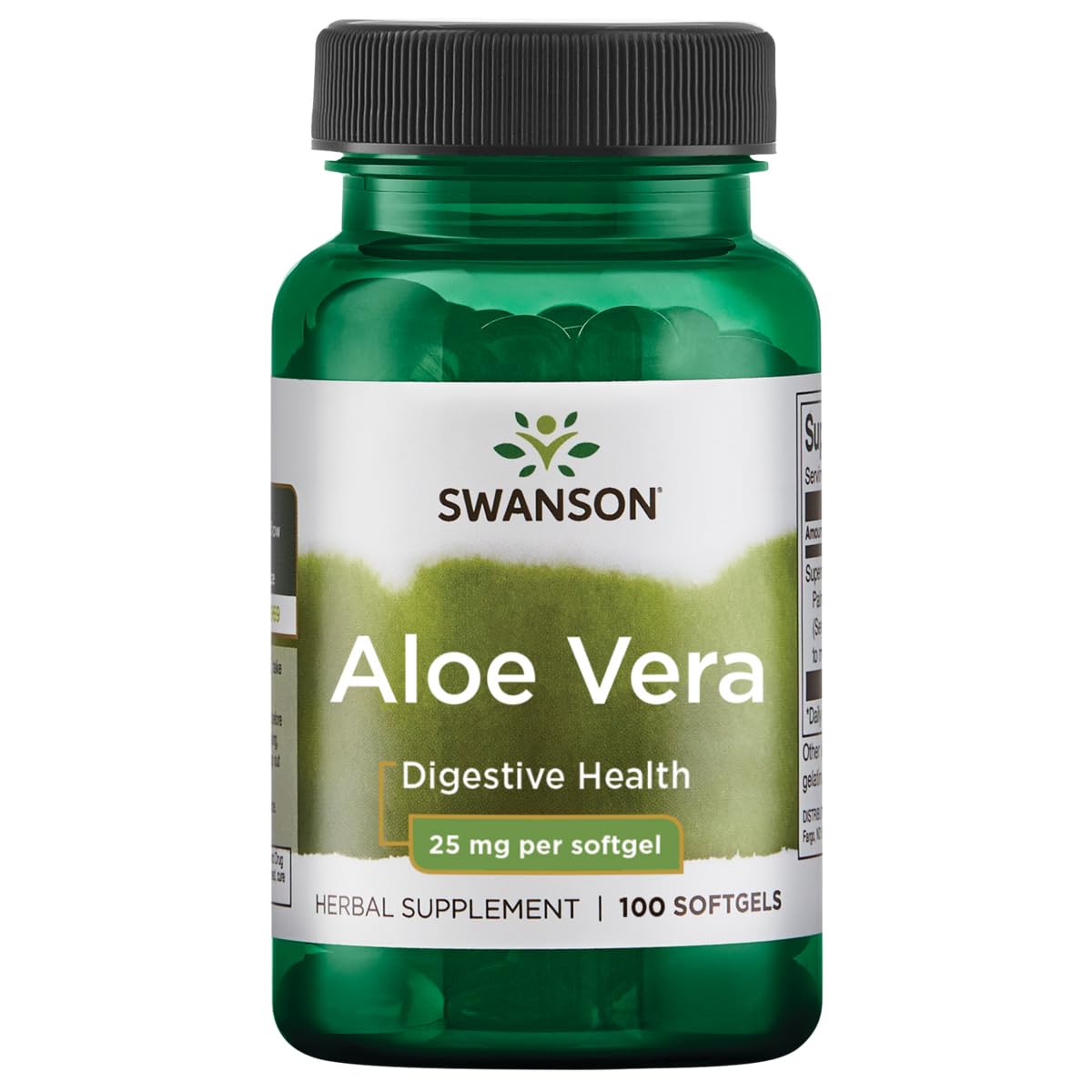Aloe Vera 25 Milligrams 100 Sgels