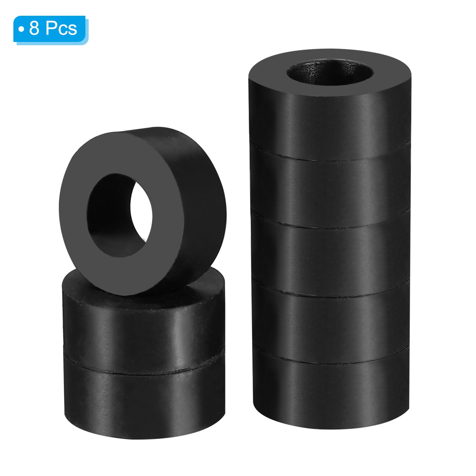 Distanziali Fai Da Te PATIKIL Rondelle Gomma Piena, 20 Pz 30mm ID X 1.5mm Spessore Distanziali In Gomma 30mm