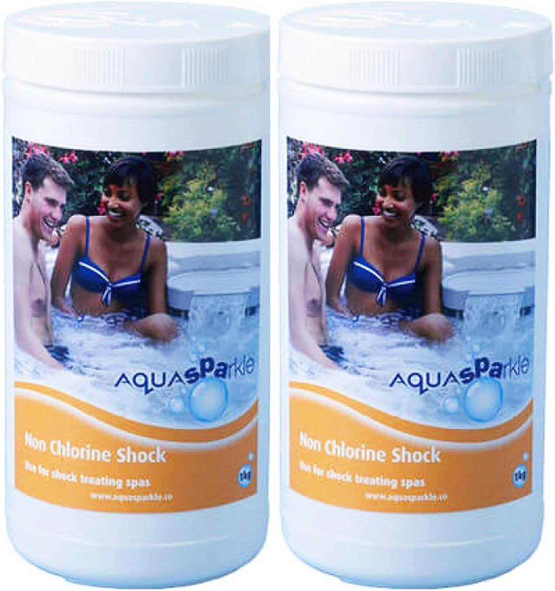 AQUASPARKLE 2KG Quality Non Chlorine Shock Spas Hot Tubs Pool FOR CHLORINE AND BROMINE USERS