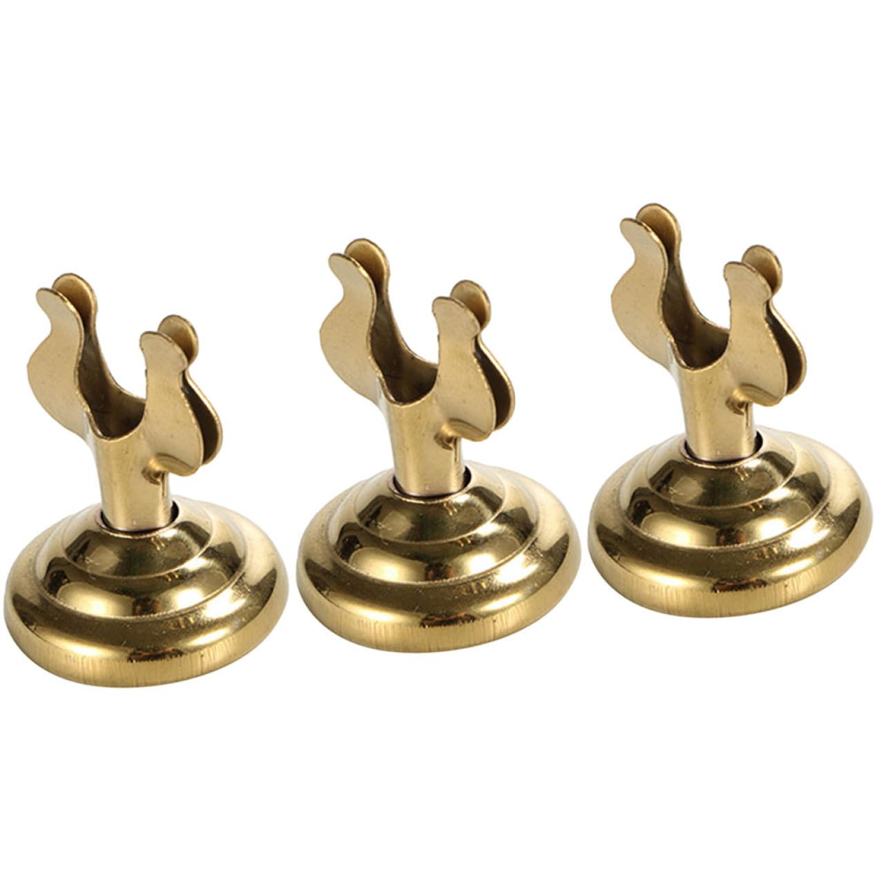 PartyKindom Soporte De Carteles De Mesa Inoxidable De Mini Clips Forma Para Decoración De Bodas Soportes Para Menú Y De Mesa 3 Piezas X 5