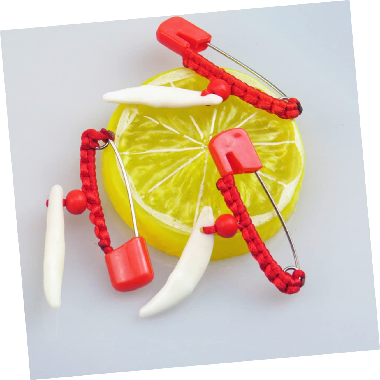 Lurrose 40piezas De Seguridad Para Bebés De Broches Decorativos De Inoxidable Multiusos Para Manualidades y Ropa Fijación Segura y Duradera