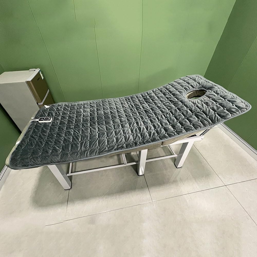 Couverture chauffante de massage surmatelas chauffant électrique pour table de massage avec trou d'aération