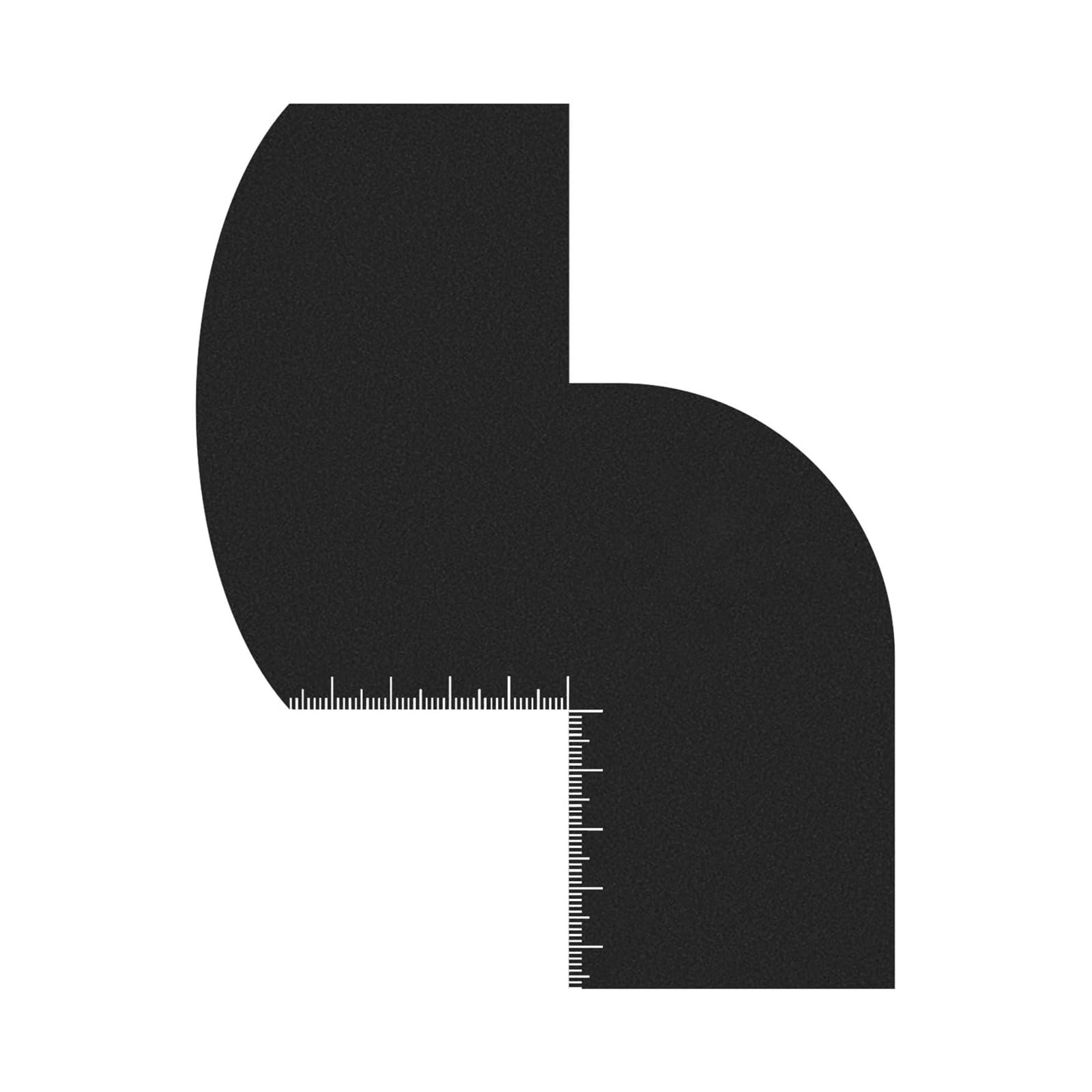 Maxtonser Multi Functional Hairlines Maker and Beard Line Up Tool with Accurate Measurement Stencils for Professional Barbers
