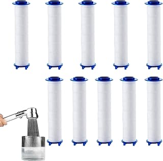 Filtro de cabezal de ducha, purificador de agua de alta presión, filtración multietapa, eliminación de sedimentos de cloro resistente, cabezal de ducha versátil y eficiente para reemplazo de cabezal