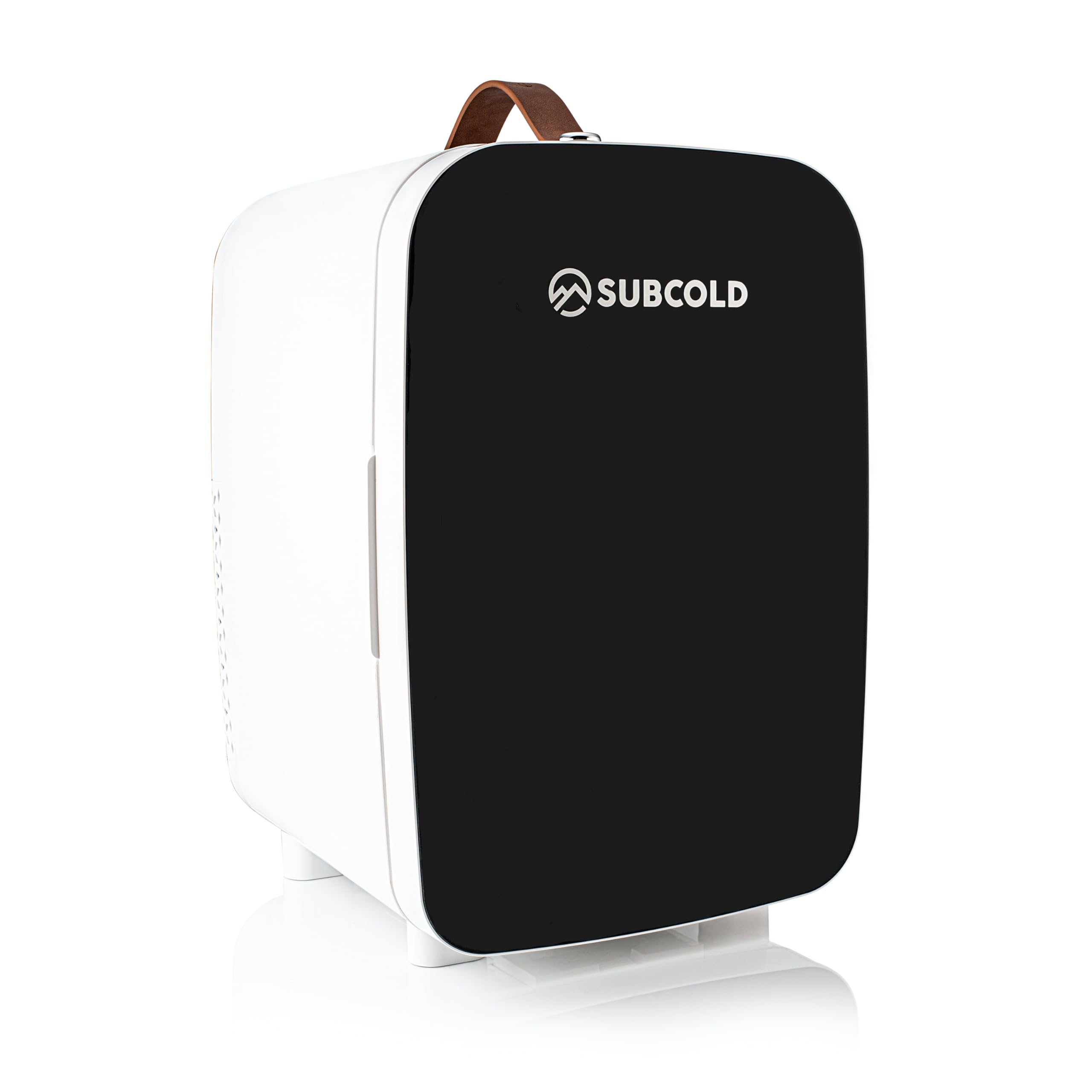 Subcold PRO15 Mini-Kühlschrank – Leise & energieeffizient, USB- & AC-betriebener kleiner Kühlschrank für Schlafzimmer, Auto, Büro & Reisen | Tragbarer Mini-Kühlschrank für Hautpflege, Beau | Schwarz