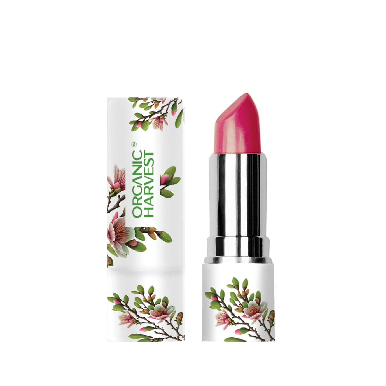 Organic Harvest Moisture Matte Lipstick - Soft Chestnut | Langanhaltender brauner, cremiger matter Lippenstift | feuchtigkeitsspendende Formel | zertifiziertes Bio-Make-up | tierversuchsfrei & vegan