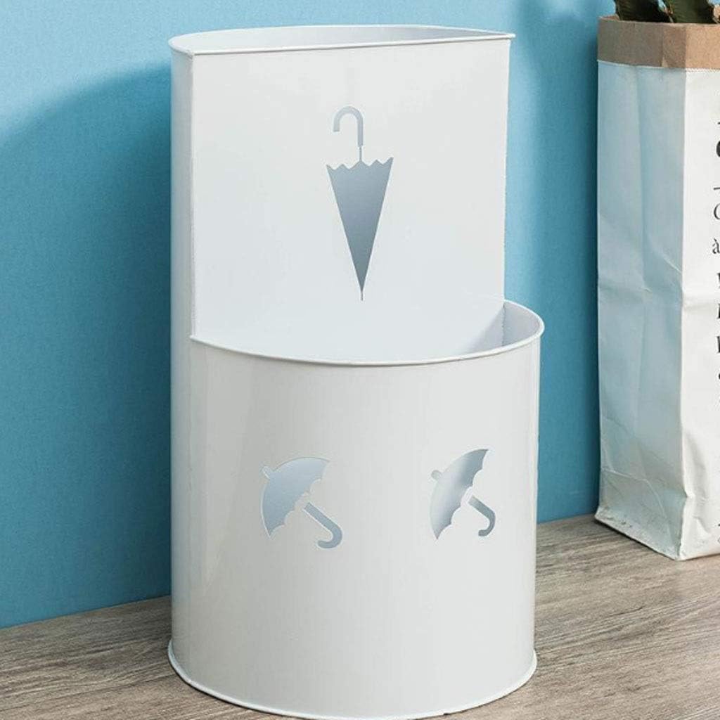 Metal Umbrella Stand ， Umbrella Holder with Removable Drip Tray, Umbrella Rack for Home Office Entry Hallway Decor(Onecolor)