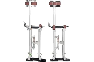 Silver Drywall Stilts - Elevate Your Productivity and Safety on the Job