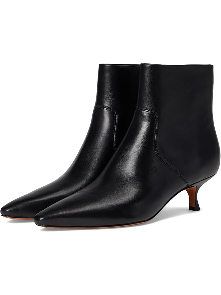 Black Vince Simone Zip Short Boots