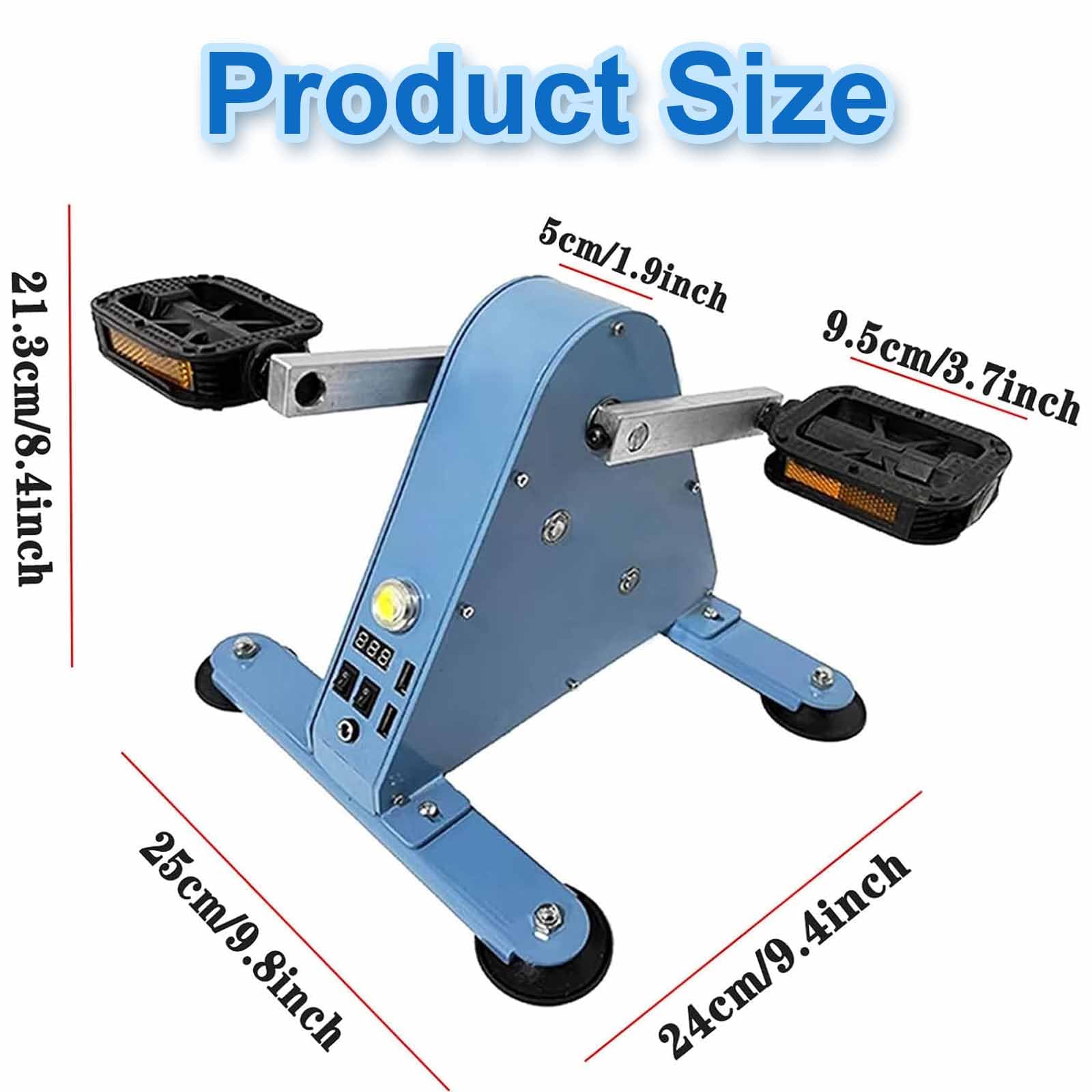 Generator Pedałowy, Generator Nożny O Mocy 100 W Z 2 Portami Szybkiego Ładowania Usb, Wyświetlaczem Napięcia I Oświetleniem Led, Wyjściem Dc 1–35 V, Do Awaryjnego Zasilania Poza Siecią