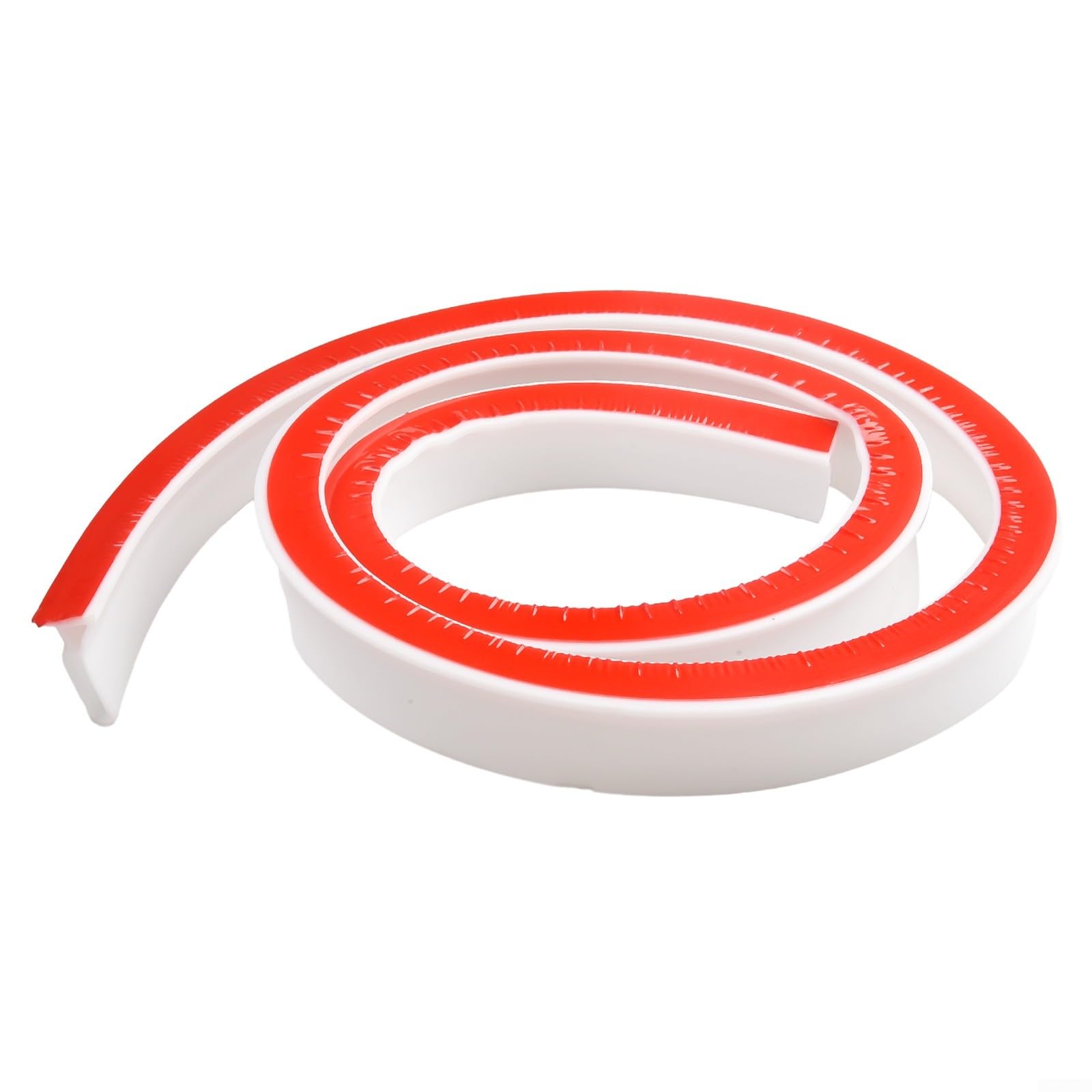 Barre d'eau pour seuil de douche, 50 cm/100 cm/200 cm/250 cm/300 cm pour salle de bain, cuisine, blanc/gris (5 cm-blanc, 200 cm)