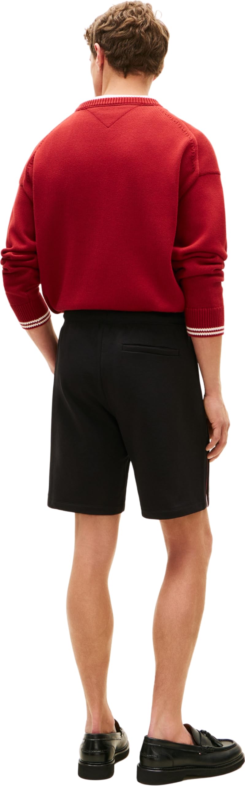 Tommy Hilfiger Global Stripe Sweatshort Mw0mw42883 - Pantalones Deportivos Hombre