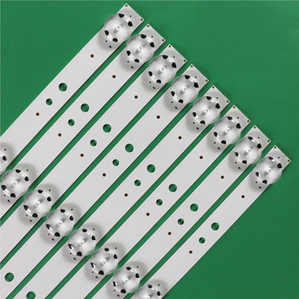 Striscia di retroilluminazione a LED 5 led adatti for Innotek 49 pollici Panasonic REV0.4 TX-49DS500B TX-49DS500E TZLP151KHAB6 TZLP151KHAB1 TX-49ES400B