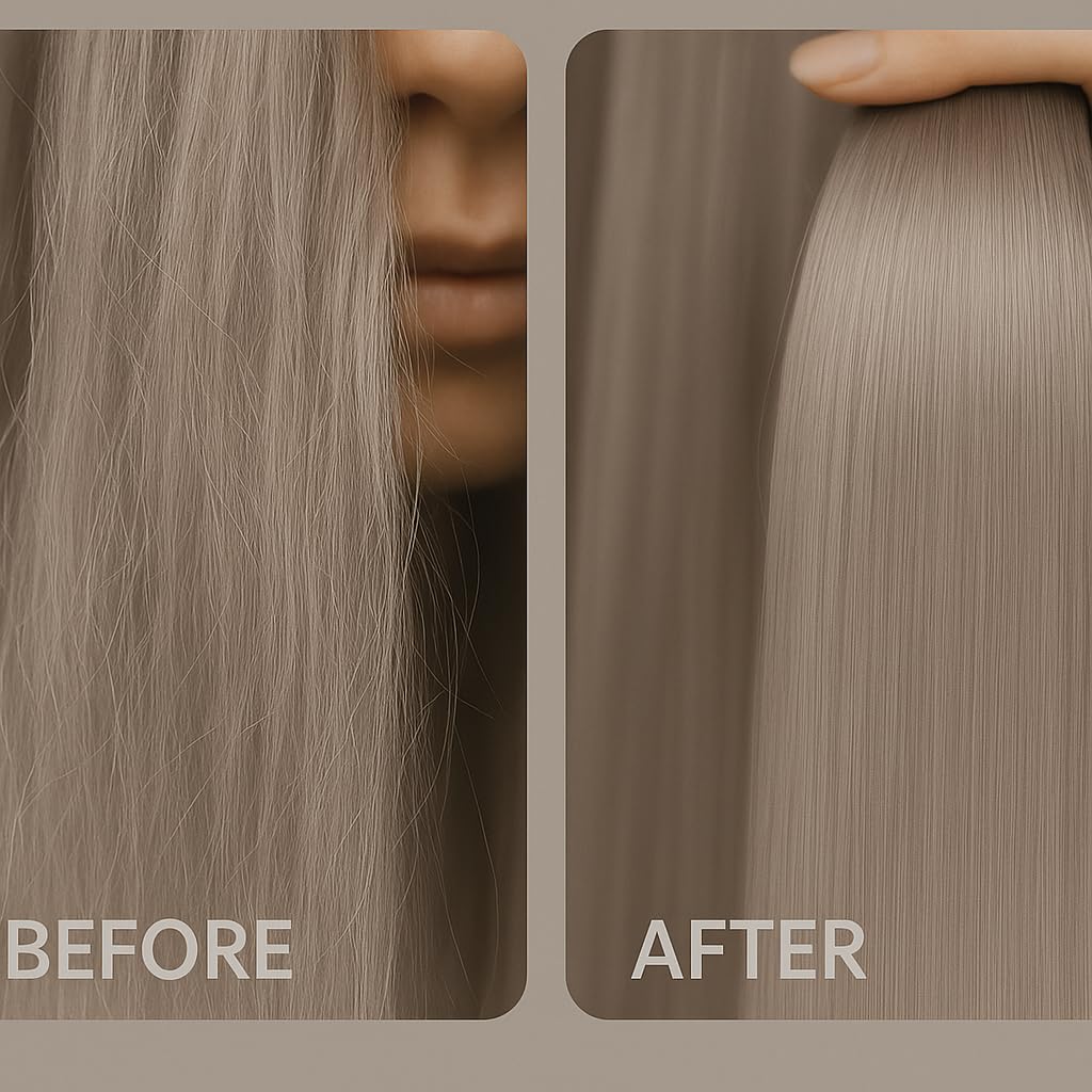 Secret Shine Set – Arganöl Shampoo, Conditioner, Haarmaske & Haaröl mit Collagen & Vitamin B3 – Pflege für glänzendes Haar & Echthaar-Extensions, parabenfrei
