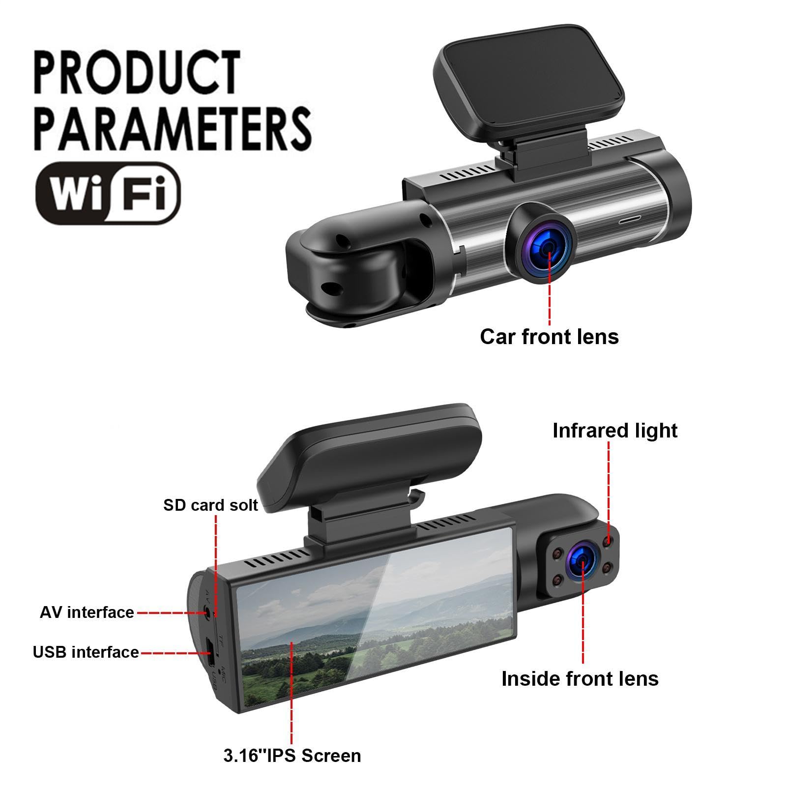 Amazon | ドライブレコーダーカメラ - 回転式ドライブレコーダー、G