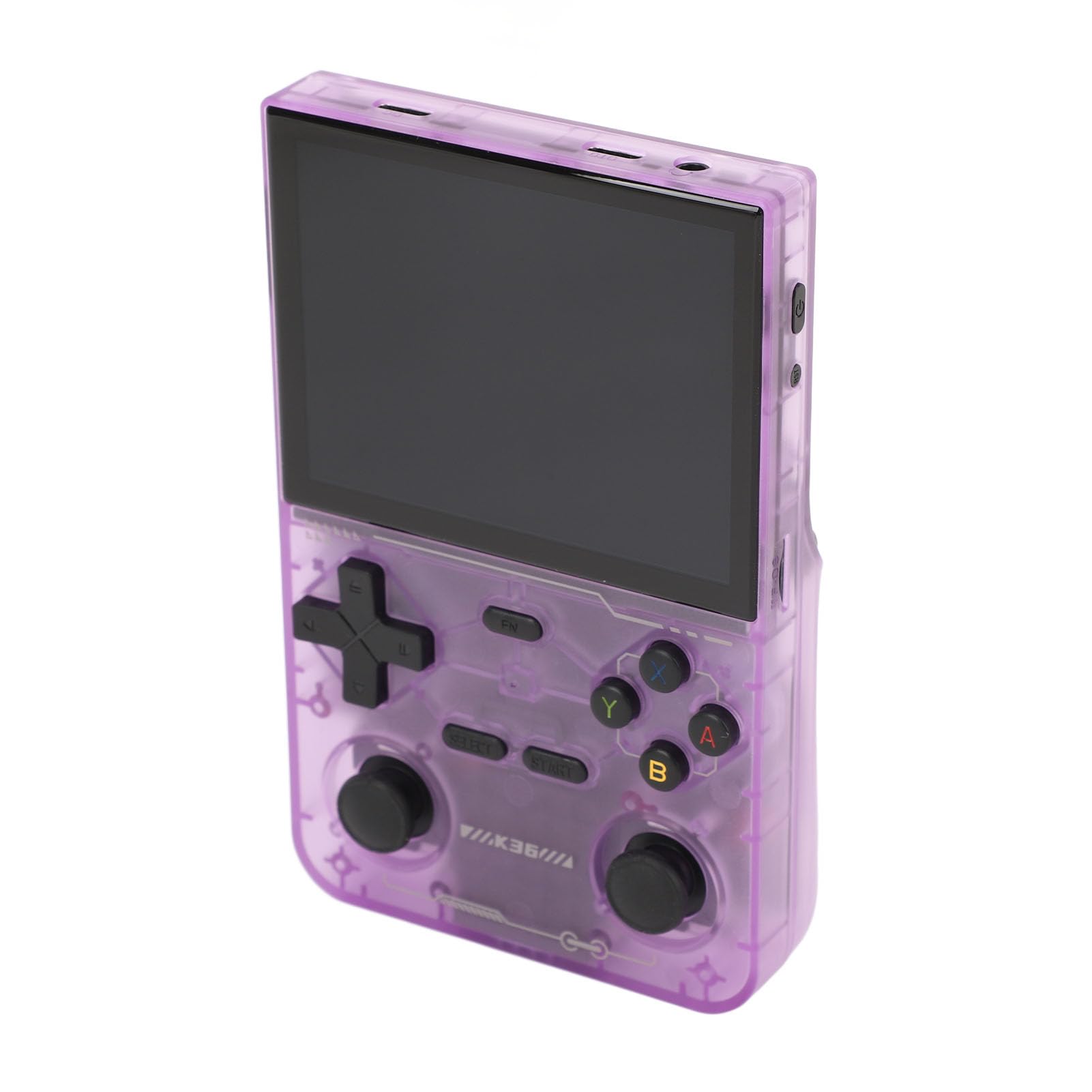 Console di Gioco Portatile Doppio Joystick 3D Potente Schermo IPS Gioco retrò per Giocatori 3,5 Pollici 1 unità (PURPLE)