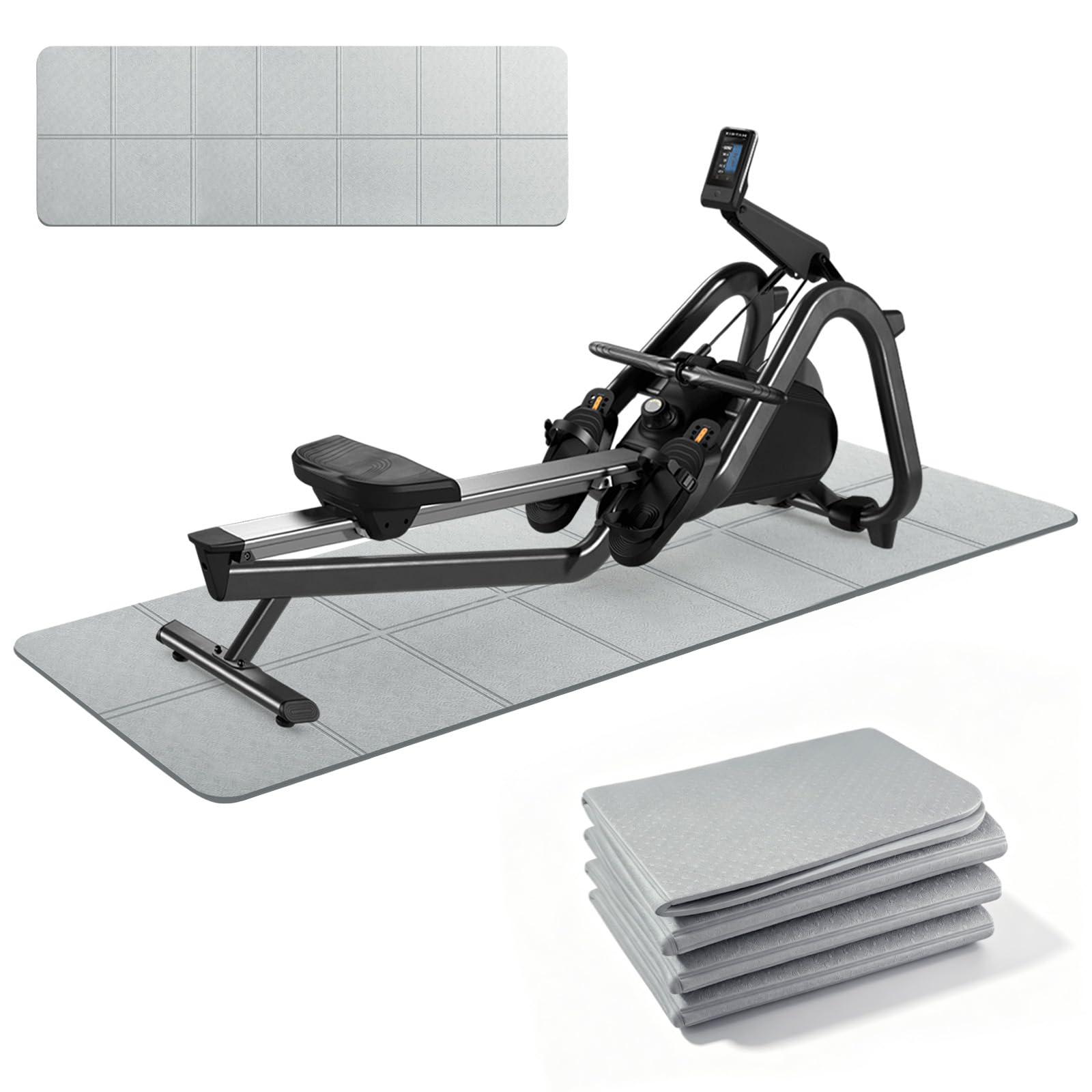 Alfombrilla de entrenamiento insonorizante para cinta de correr y bicicleta estática