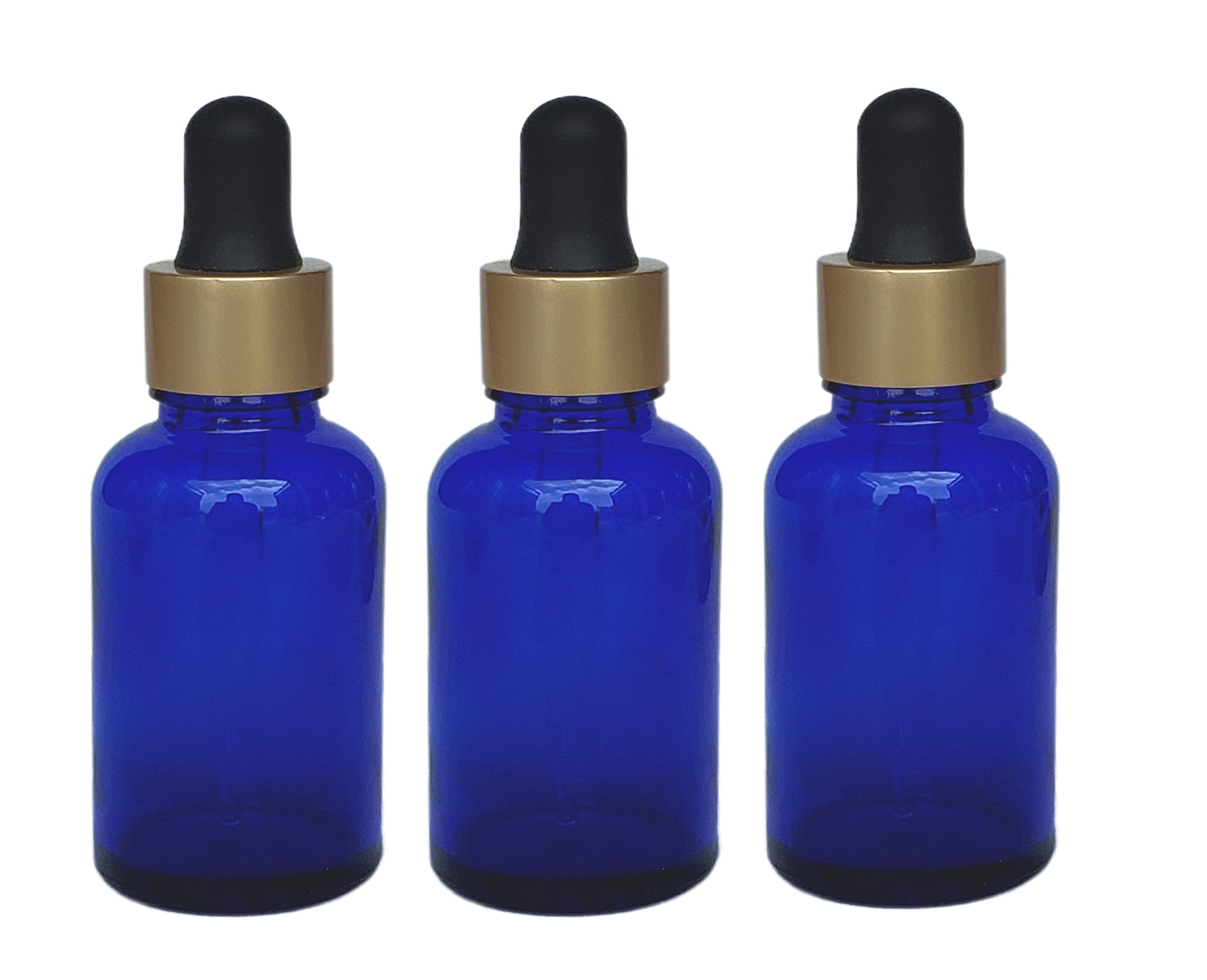 Pure Source India Multipurpose Empty Glass Bottle with Dropper For Essential Oils, Fragrances, Perfumes, Serum Bottles (30 ml) - Pack of 3-image-42