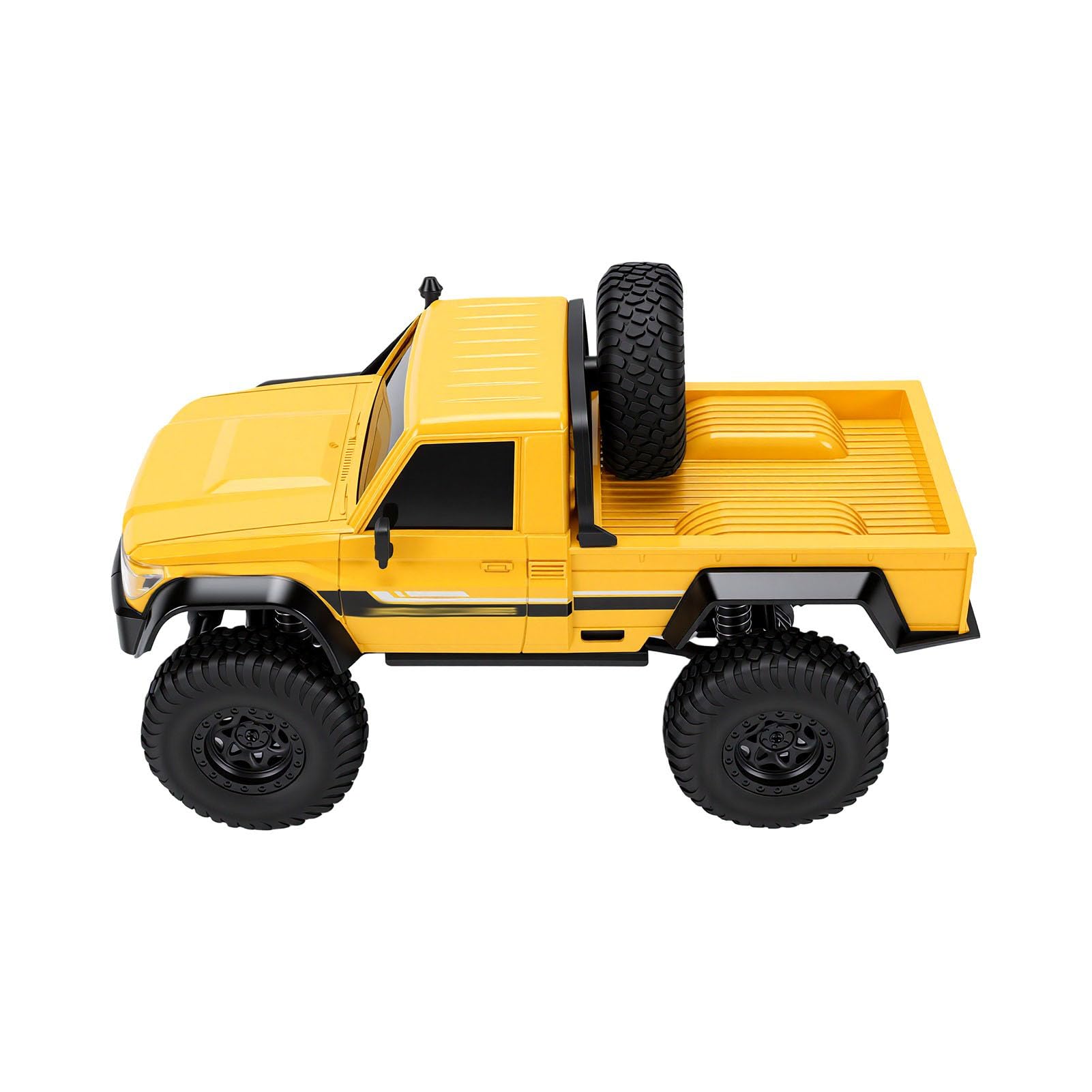 Camion RC 1/20, 4WD Fuoristrada Ad Alta Velocità con Luce LED, for Corsa All’Aperto Regalo