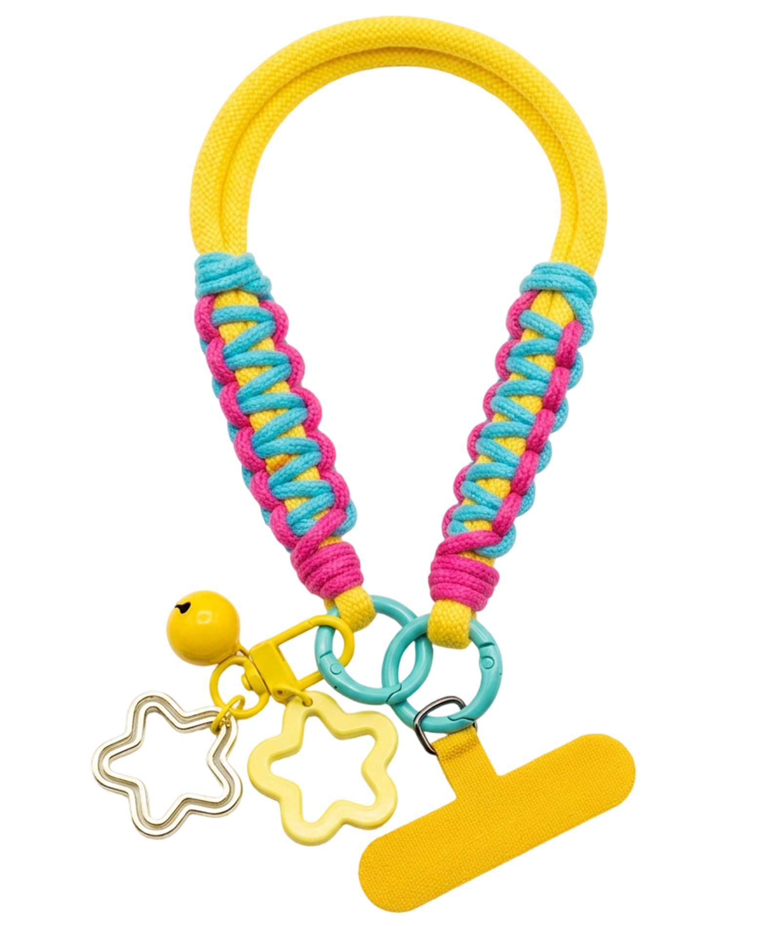 NUDFSY Phone Sling, Dopamine Color Block Anti-Loss Phone Chain, Secure Phone Attachment for Commuting and Outdoor Activities, Fashion Mobile Accessory for Girls and Young Women-image-39