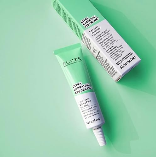Miniatura 4 de ACURE Crema de ojos ultra hidratante  100% vegana  Humedad intensa para una piel súper sedienta  Adaptógenos y café verde  Hidrata profundamente