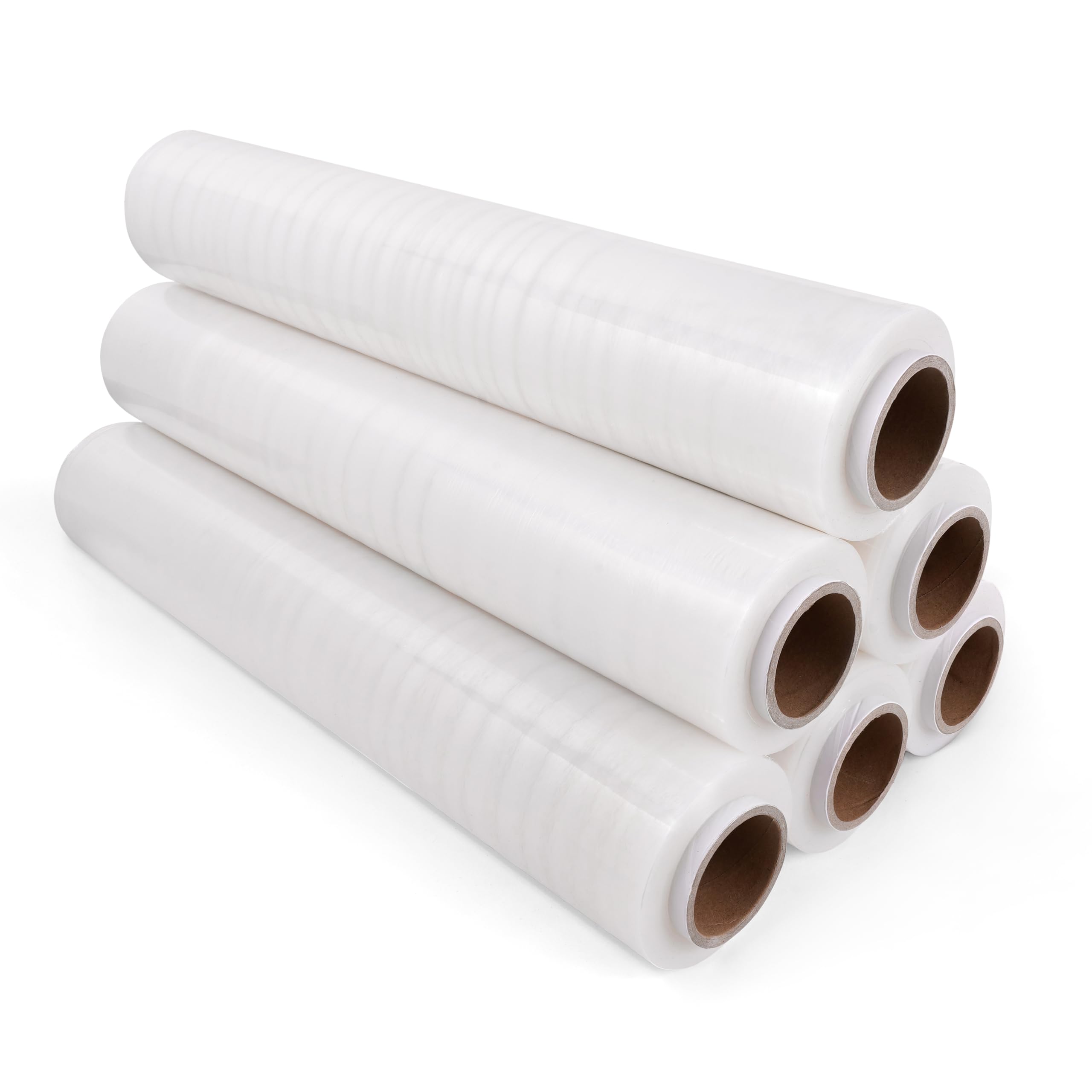 Inoverse Stretchfolie Transparent 40cm x 110m 700g Palettenfolie Handstretchfolie