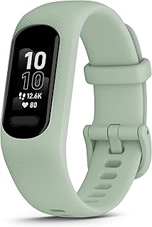 Garmin vívosmart® 5, Fitness Tracker, Long-Lasting Battery, Simple Design, Cool Mint
