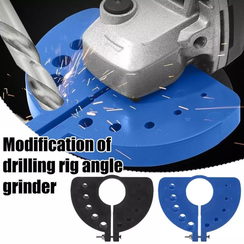 Image of AASONS Drill Bit Sharpener For Multi Sizing (3mm-12mm) Twist Drill Bits, Drill Bit Grinding Attachment, Power Drill Bit Sharpeners, Multi-Size Drill Bit Grinder For Giant Blade Angle Grinder
