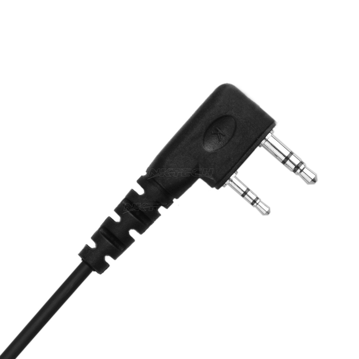 NK-H3 - Auricolare con microfono per casco da moto e bici, con microfono per Kenwood Walkie Talkie TK-208 TK-220 TK-240 TK-240D TK-248 TK-250 TK-260 TK-260G TK-270 BaoFeng UV-5R Wouxun PUXING