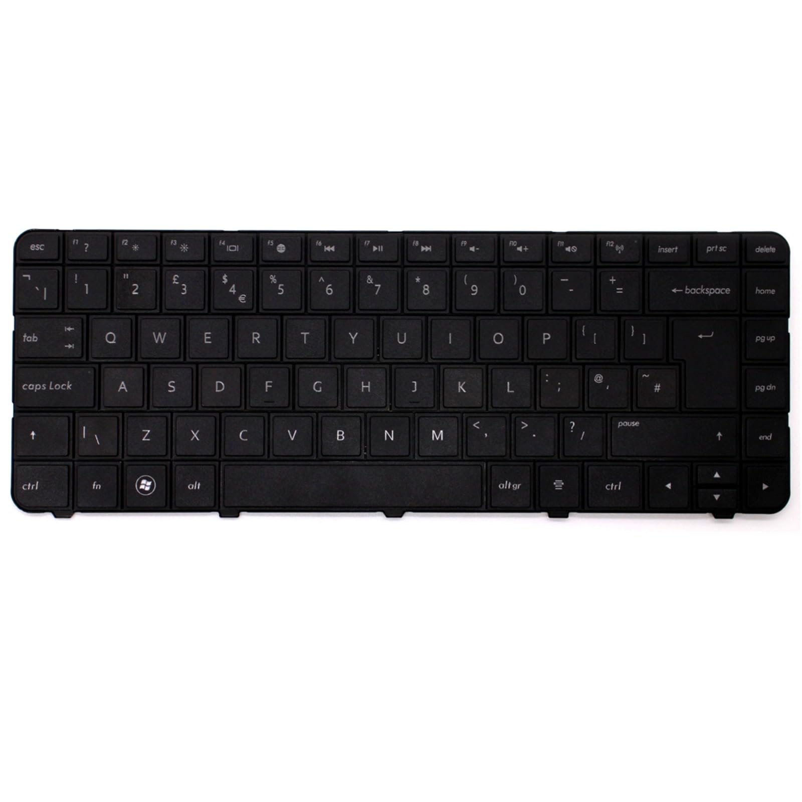 FOR HP PAVILION G6-1000 NOTEBOOK LAPTOP ENGLISH KEYBOARD UK LAYOUT BLACK COLOUR