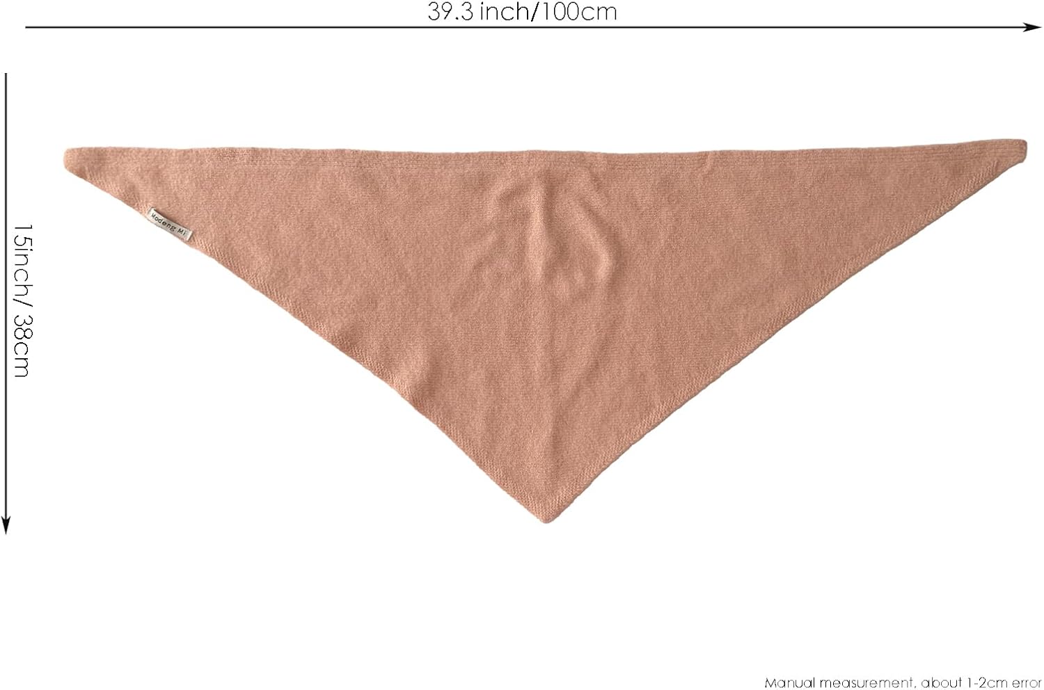 Triangle Scarf for Women Knitted Wool Headscarf Cashmere Feel Y2K Downtown Girl Aesthetic Streetwear Accessories - Image 7