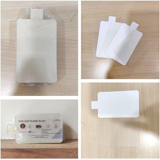 CB Softcard Blank PVC Cards 54 x 86 mm