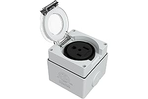 MaxLouder 50 Amp RV Power Outlet Box