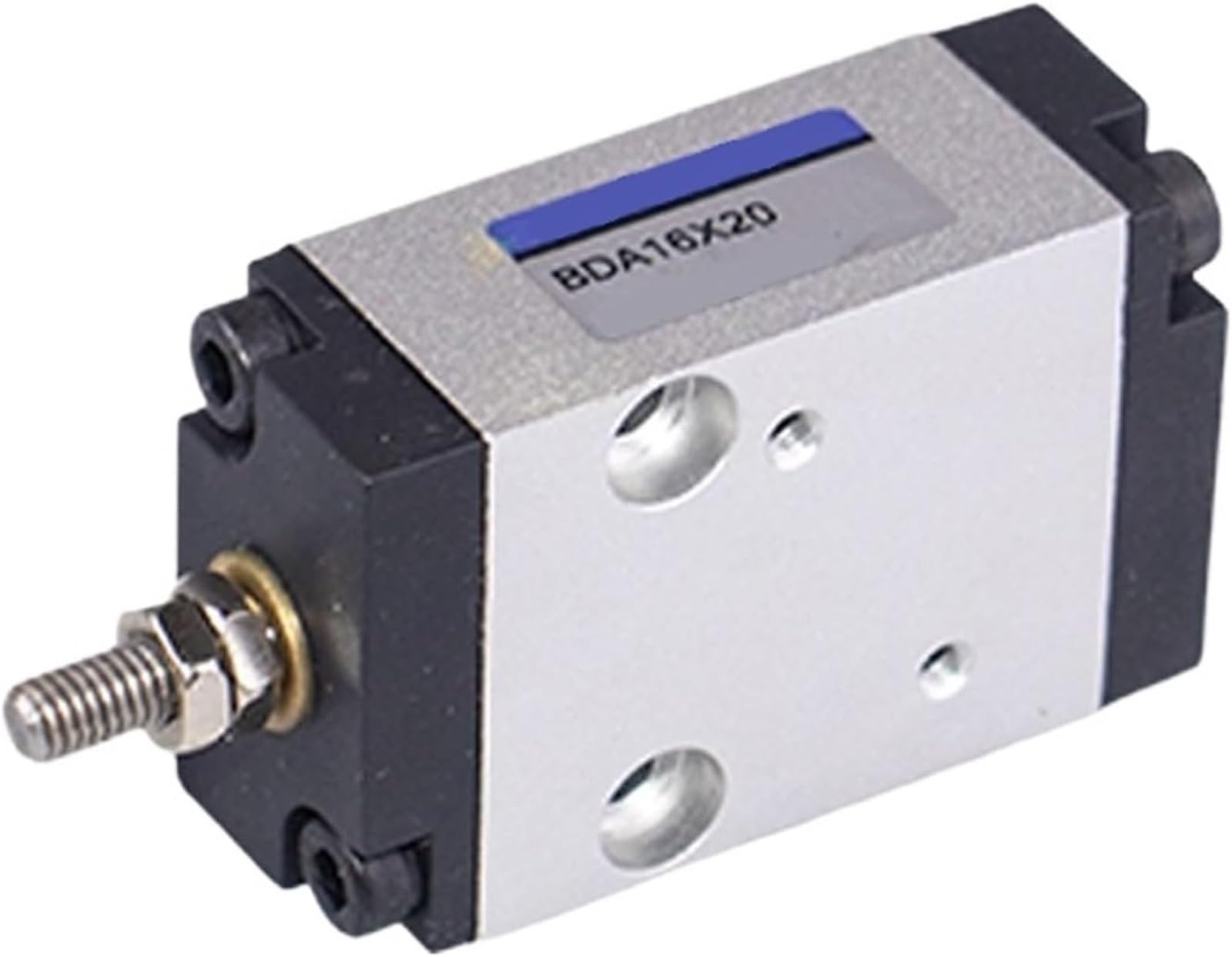 Ahyln One Color Industrial Pneumatic Cylinder Bda16x20-16Mm Bore, 20Mm Stroke, Air Powered Linear Actuator For Factory Automation .0614