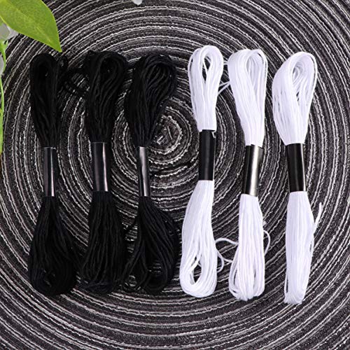 EXCEART 100 Rolos de Fio Bordado Ponto Cruz Fio Amizade Pulseiras Artesanato Fio Costura Diy Fazendo