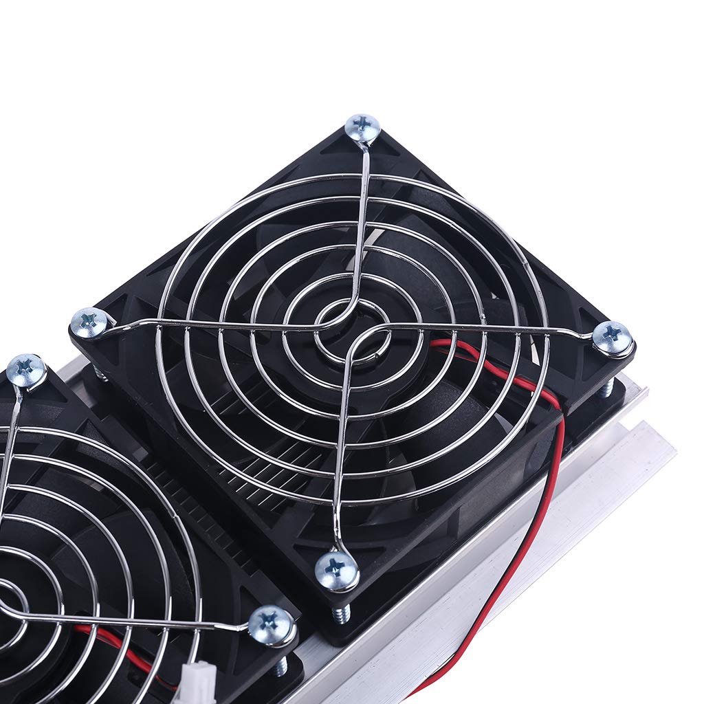 TEC Electron Semiconductor Refrigerazione Triplo Fan Modulo Termoelettrico Kit Unità di Raffreddamento Peltier Modulo Termoelettrico