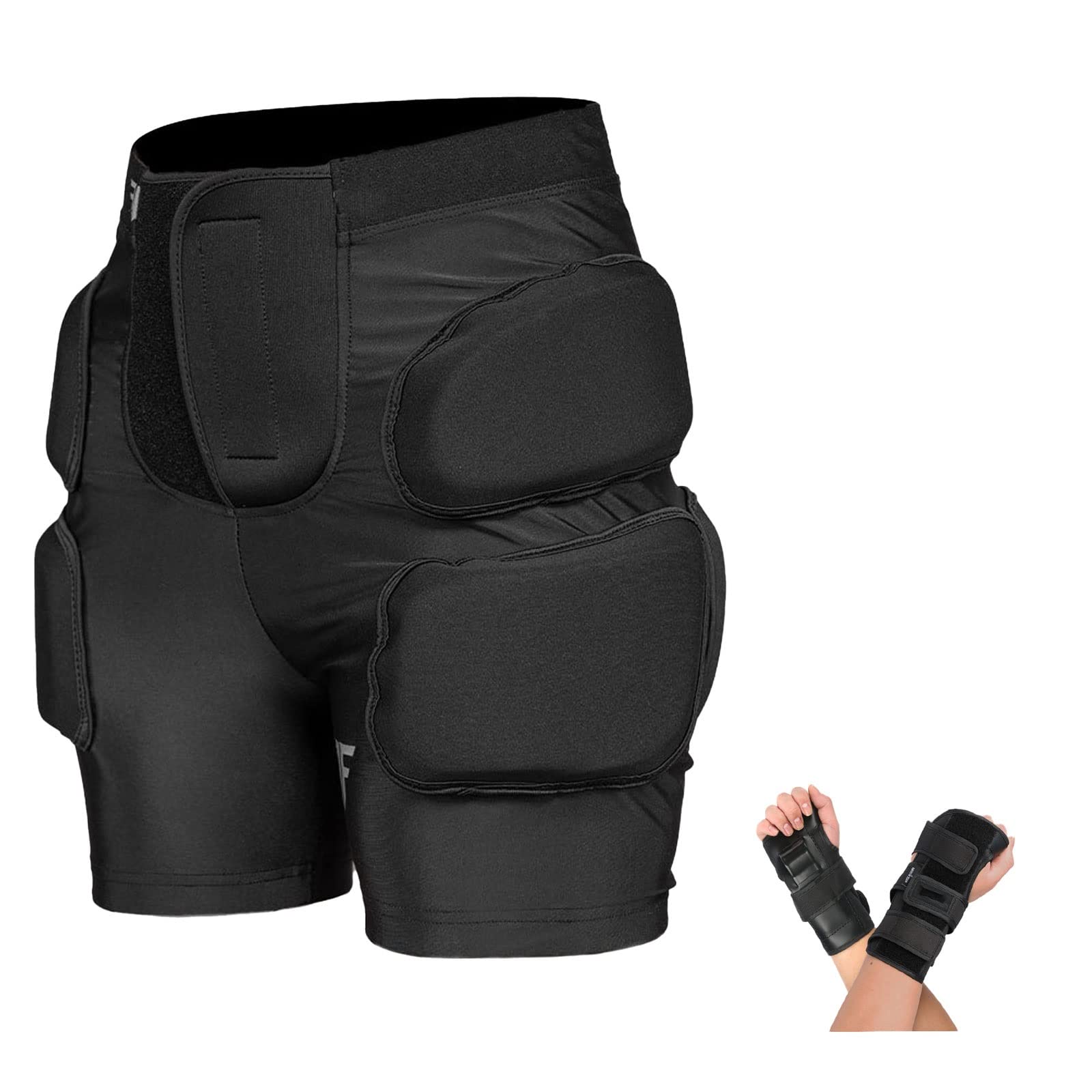Short de protection rembourré pour éviter les douleurs au coccyx en ski et skate
