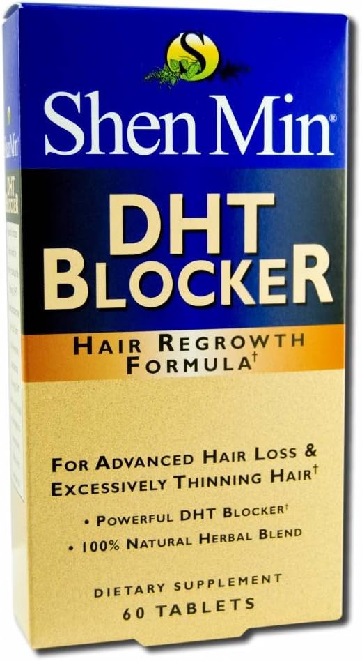 Shen Min DHT Blocker Tablets for Men and Women, Strengthening Formula, 60 Count