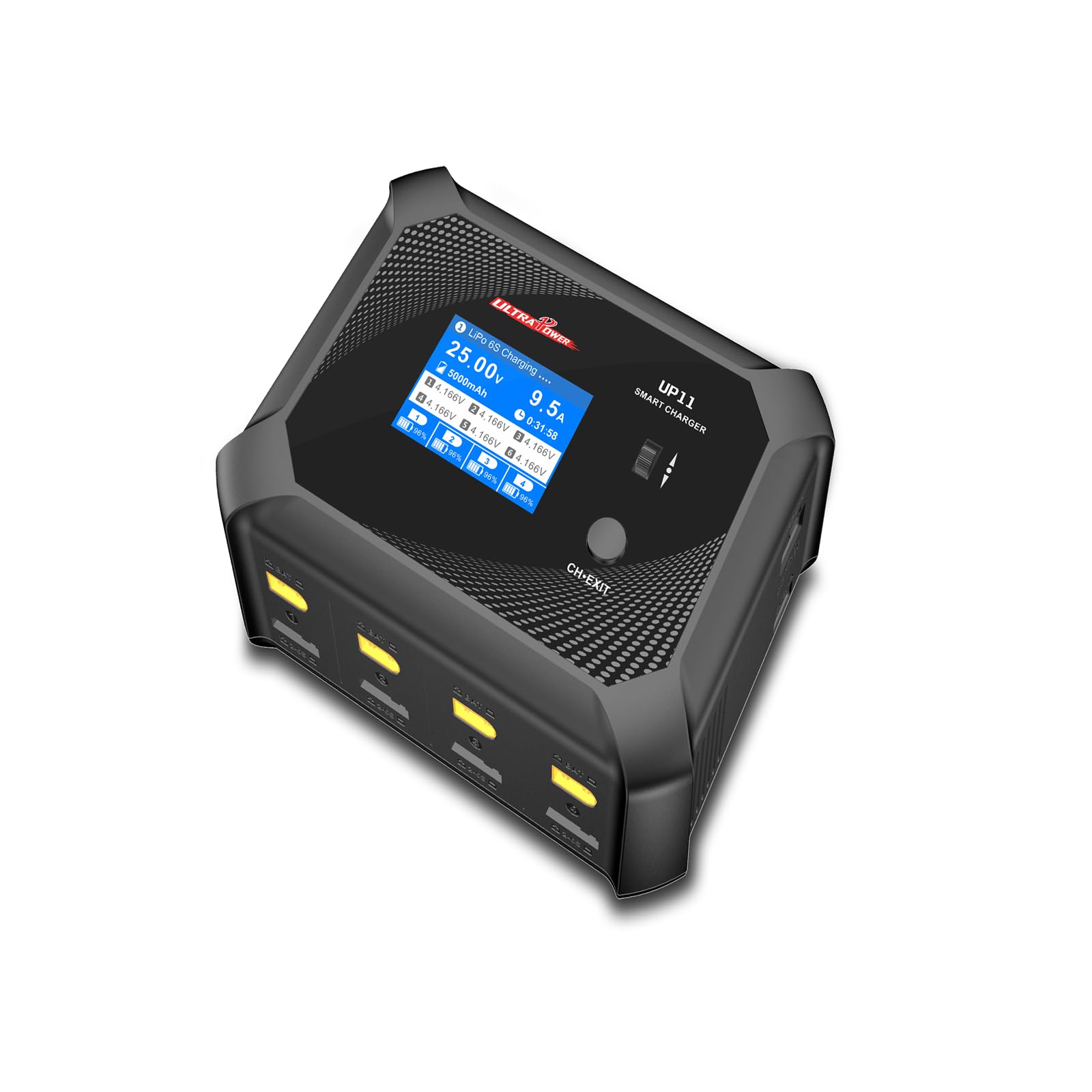 UP11 AC240W DC600W 4 canaux Chargeur d'équilibre Intelligent pour Voiture RC Smart Blance Chargeur Intelligent Blance UP11