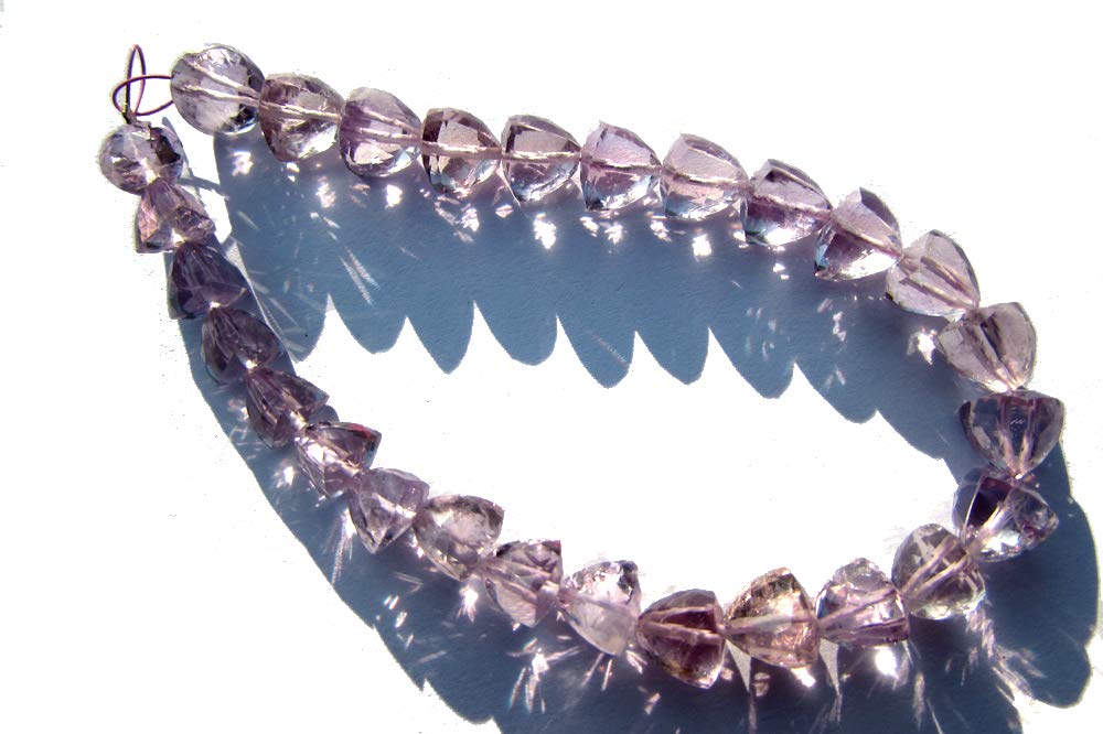 Perles d'améthyste rose AA facettées pour création de bijoux uniques - 6