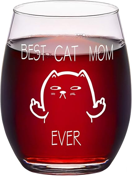 Amazon Cat Mom ステムレスワイングラス 15オンス 猫 ワイングラス 猫 恋人 猫 母 母の日 Waipfaru ワイングラス 通販 Amazon Cat Mom ステムレスワイングラス 15オンス 猫 ワイングラス 猫 恋人 猫 母 母の日 Waipfaru ワイングラス 通販