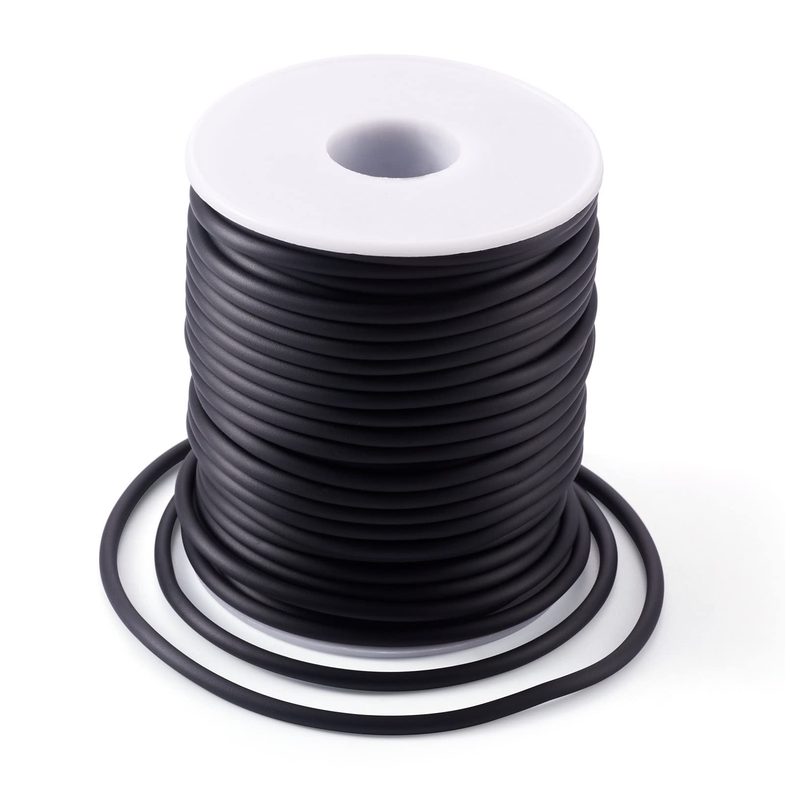 Fil en caoutchouc creux de 3mm pour imaginer vos bracelets et ateliers créatifs
