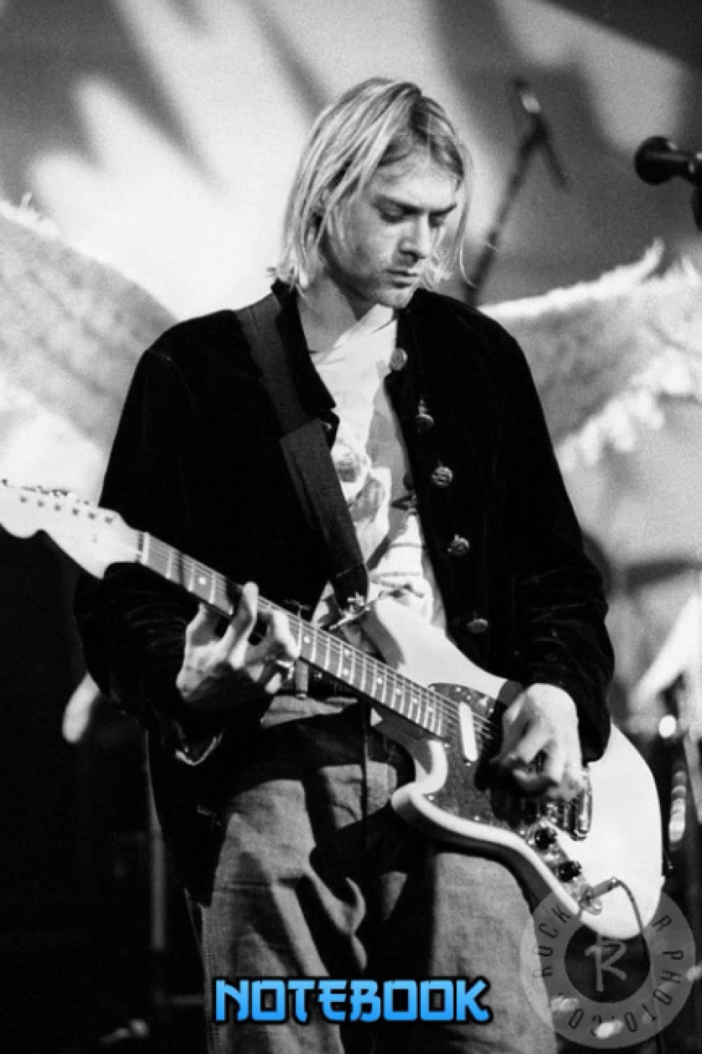 Notebook : Kurt Cobain Notebook 100 Pages Lined Pages Journal For Home, Work , Students and Teens #437